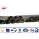 Hot Dip Galvanized 450 Dan 13m Electrical Utility Pole For Tranmission Line