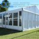 Outdoor White Catering Festival Tent Wedding Marquee Tents For Sale With Glass Wall