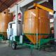 3kw ISO Vertical Rotary Drying Machine Rice Truck Mounted 380V