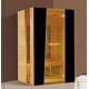 2 Person Hemlock Far Infrared Sauna Cabin with Brown Tempered Glass Door