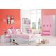 good quality Pink color Modren kids bedroom girls bedroom furniture 121