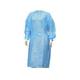 Personal Safety Disposable Hospital Gowns Dust Proof  Fluid Resistant For Food Handling