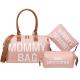 Hospital Multifunction Travel Baby Mommy Diaper Bags Waterproof 3Pcs With Shoulder