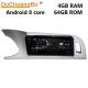 Ouchuangbo car audio gps navi system for 8.8 inch Audi A4 A5 2009-2016 android 9.0 OS 4GB+64GB octa 8 core