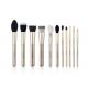 OEM 11pcs Gold Synthetic Makeup Brush Collection