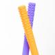 Yellow Silicone Stick Shaped Teether Customized Teething Rubber Toys