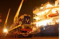 Diesel locomotive shipment to Congo