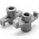 Ductile Cast Iron Scaffolding Fittings Two Wings Anchor Nut For Tie Rod 15 / 17mm