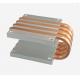 6063 - T5 Extruded Aluminum Heatsink Anodized Surface Unlimited Length