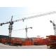 46.2m Basic height Tower Crane TC6010 Luffing Crane With Trolleying m/min 42.8/ 21.4 4.5/3