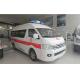 Futian Medical Emergency Ambulance 4×2 8 Seater Gasoline Rear Drive