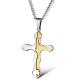 New Fashion Tagor Jewelry 316L Stainless Steel Pendant Necklace TYGN108