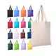 12 X 12 8 X 8 8 X 10 Custom Cotton Shopping Canvas Tote Bags Long Strap