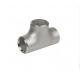 S31050/1.4466 Barred Equal TEE  8 X 8 SCH80 Butt Weld Fittings ANSI B16.9