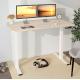 Height Adjustable Dual Motor Coffee Standing Table for Modern Luxury Office Furniture