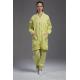 Class 100 Clean Room Garments With Lapel Gown Wear Resistant Size Customized