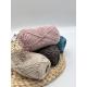1/2.6NM 80% Cotton 20% Acrylic Soft Fluffy Jet Yarn For Hand Knitting