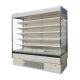 Fan Cooling Vertical Display Fridge / Refrigerator For Supermarket Display