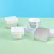Pearl White Cosmetic Bottle Packaging 5g 15g 30g 50g Nail Gel Plastic Jar