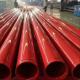 ST37 ST45 Corrosion Resistant Plastic Coated Steel Pipe Heavy Oiled Tube DN700