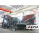 Double - axle Mobile Crushing Plant , Portable Concrete Crusher For Pebble , Rock
