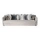 Commercial Comfy Velvet Couch Comfortable 4 Seater Sofa Scratch Proof