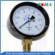 Black Case Bayonet Capsule Pressure Gauge For Fuel Setting And Gas Tube
