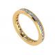 27pcs Diamond 18K Rose Gold Ring With 2.0×1.5MM OEM ODM For Gift