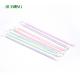 Eco Friendly Biodegradable Plastic Straw Paper wrapped 4.6*168mm