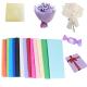 17gsm 23gsm Multicolor Wrapping Paper Flower Bouquet Packaging