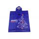 RPET 190T Foldable Shopper Bag Blue Reusable Foldable Tote Bags