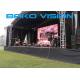 HD Visual Enjoyment Full Color Outdoor Led Display P3.91/P4.81 Anti Shock Cabinet