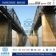 Temporary Construction Frame Metal Pedestrian Bridges Portable