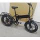 Full Suspension 20 Inch Electric Bicycle 750w Folding Electric Bike 17.5ah 48V