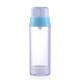 50ml 150ml Round Clear Plastic Airless Pump Bottle Hot Stamping
