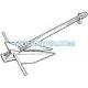 Molastar Stainless Steel Marine Danforth Anchor Offshore Anchor  Easy Handling Steel Anchor For Marine