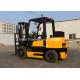 Durable Diesel Forklift Truck FD30 CPCD30 Forklift Solid Tires With 3 Stage 3m Container Mast