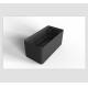 Compact Rotomolded LLDPE HDPE Plastic Rack Box Double Wall Black Powder