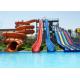 Kids / Adult Aqua Park Water Slide Interactive Customized Water Toys