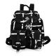 Customized Teenager Soft Nylon Backpack 20L Capacity With Top Handle