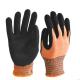 Protective N-D138 A9 Level Anti-Cut Gloves with Touchscreen Function Black Orange