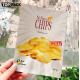 Three Side Seal Stand Up Zipper Pouches Custom Potato Chip Packaging