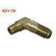 KLB-R2003 PC200-5/6D95 Iron Hydraulic Hose Fitting For Excavator Equal Shape
