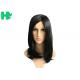 Synthetic Lace Front Wigs With Baby Hair , Long Back Straight Wigs