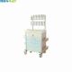645 X 470 X 955mm Steel Anaesthesia Cart Anesthesia Trolley Instrument