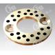 C86300 material Self-lubricating Oilless bronze Thrust Washers with graphite