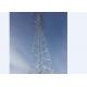 Four Legged Power Transmission Line Tower Square Steel Structure Tower