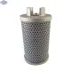 60-120 mesh stainless steel filter screen disc / copper or aluminum edge wire filter screen