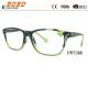 Rectangle fashion simplicity reading glasses with spring hinge，suitable for men and women