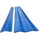 Blue Aluminium Windbreak Fence Panel Wind Dust Net Powder Coated
